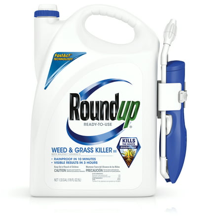 Roundup Weed & Grass Killer III Wand Comfort Wand Ready-To-Use 1.33 (Best Rated Weed Killer)