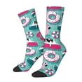 thumbnail image 1 of Lukts Chaussettes pour Femmes avec Motif de Natation, Chaussettes Mi-Mollet Douces et Anti-Humidité, 1 of 6