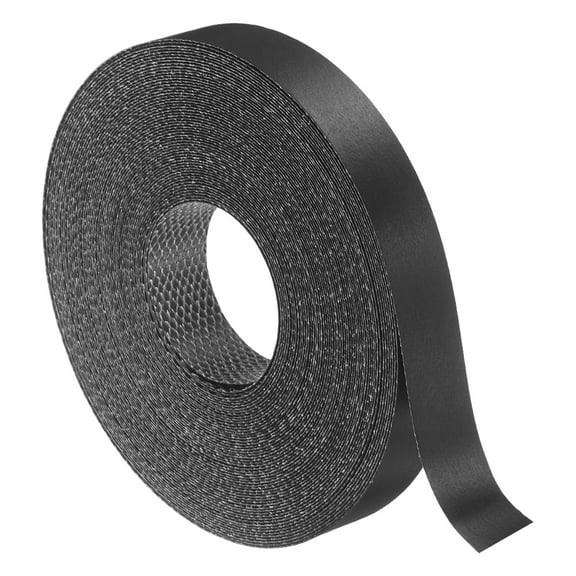 Uxcell Black Edge Banding Tape, 3/4 Inch x 50ft Adhesive Veneer Edge Edging Strips