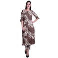 thumbnail image 1 of Moomaya Ensemble 2 Pcs pour Femmes en Coton Imprimé Kurta et Pantalon Robe Indienne Ensemble Ethnique, 1 of 6