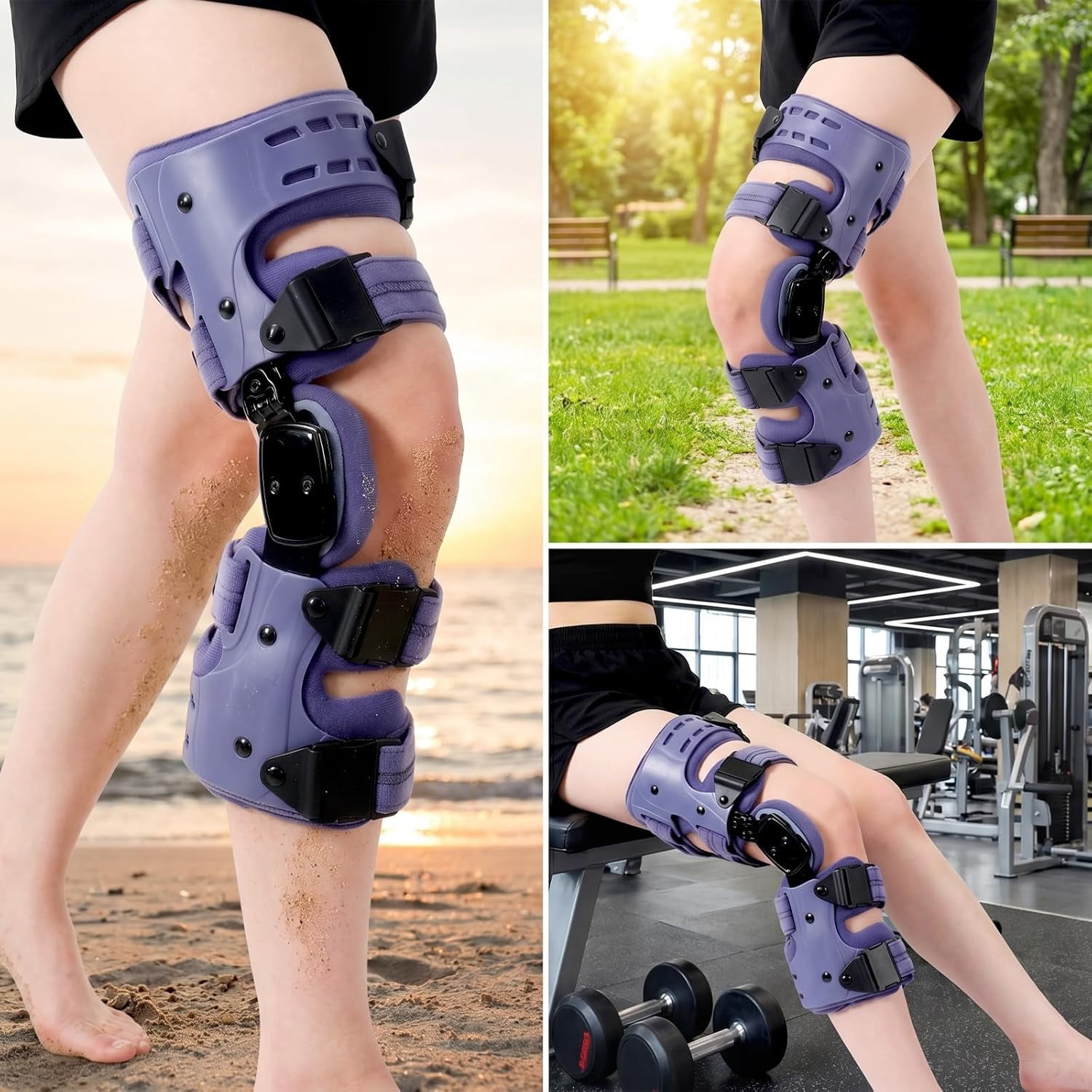 OA Unloader Knee Brace for Osteoarthritis - Adjustable Valgus/Varus Correction Knee Support with ROM Control & Bone-on-Bone Stabilization for Men & Women&nbsp;