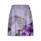 thumbnail image 3 of Faldas de Verano para las Mujeres Impresión Hoja Plisado Tenis Atlético Elástico Pantalones Cortos, Falso Dos Piezas Pantalones Falda para Diario, 3 of 5