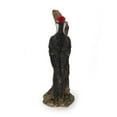 thumbnail image 3 of Hi-Line Gift Ltd 87758-R Pileated Woodpecker On A Tree Trunk Garden Statue, 3 of 4
