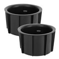 thumbnail image 2 of Insert de Porte-Gobelet de Console, 2pcs Support de Gobelet de Console Centrale Insérer le Support de Gobelet de Tableau de Bord Insérer des Résultats Impressionnants, 2 of 7