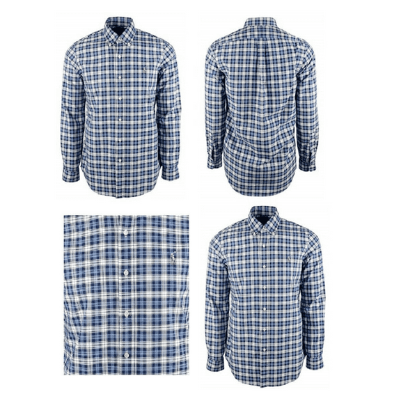 Ralph Lauren POLO Men's Classic Fit Button Down Oxford Shirt S