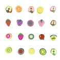 thumbnail image 1 of Polymer Clay Beads DIY 200PCS Colorful Spacer Beads Soft Pot Beads for Bracelets, 1 of 10