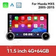 thumbnail image 3 of ZWNAV 11.5 inch Android 15 Car Radio For Mazda MX5 2005-2015 Car Multimedia Video Player GPS Navigation Carplay Head Unit Touch Screen 4G, 3 of 15