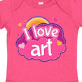 thumbnail image 4 of Inktastic Artist I Love Art Girls Baby Bodysuit, 4 of 5