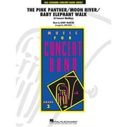 Hal Leonard Pink Panther/Moon River/Baby Elephant Walk (Concert Medley) - Young Concert Band Level 3 by John Moss