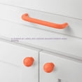 thumbnail image 2 of Tirador pequeño de color sencillo para armario, cajón, estantería, habitación infantil, naranja, rosa, azul, verde y blanco, 2 of 5