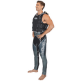 thumbnail image 6 of Jettribe Chest Impact Life Vest- Black | Jet Ski Racing Comp Vest | Jettribe All Black RS-16 Side Entry PFD, 6 of 6