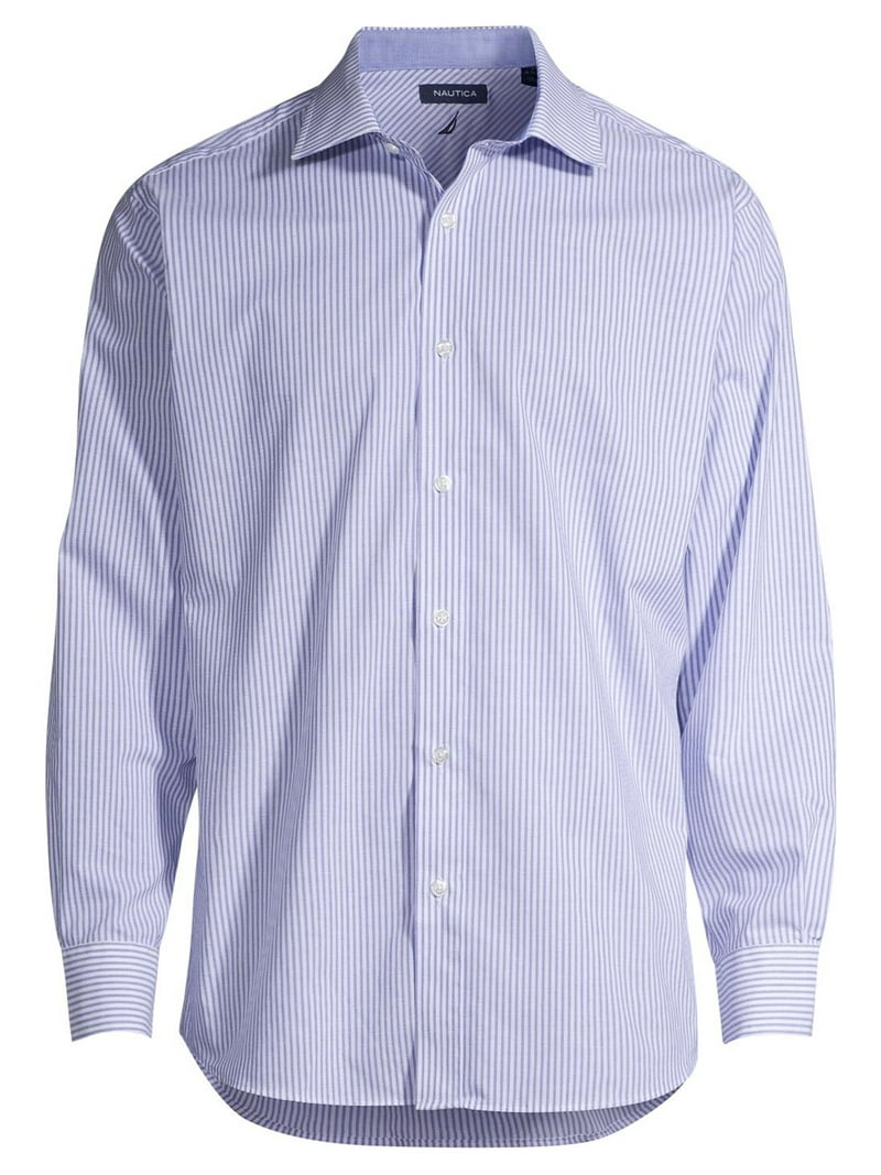 nautica white dress shirt Nautica Men's Slim-Fit Supershirt Dress Shirt