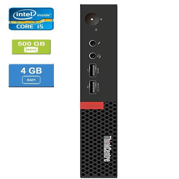 Used: LENOVO M710 TINY Intel Core i5-7500T 2.70 GHz, 4GB, 500GB HDD, Win 10 Pro