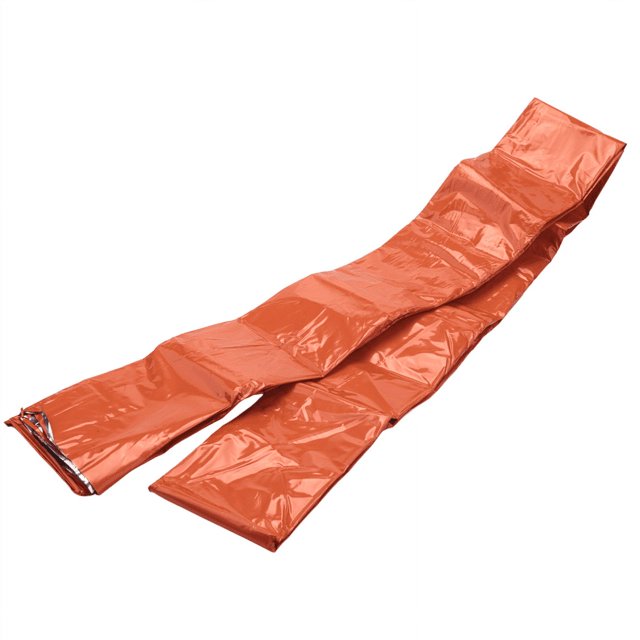 Lot de 2 Sac de Couchage d'Urgence Thermique Imperméable Couverture de Survie pour Camping en Plein Air Randonnée