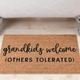 thumbnail image 1 of Grandkids Welcome Doormat Non Entrance Rug for Front Door Home Bedroom Decorative Floor Mat, 1 of 6