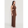 thumbnail image 2 of Women's Drawstring Side Detail Side Slit Maxi Dress, 2 of 3