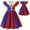 Pomni, variant on Toddler Girls Clown Cosplay Dress Halloween Party Outfits for 2-8 Years