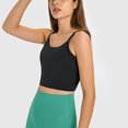 thumbnail image 3 of Greeniant Camiseta sin mangas Sujetador deportivo Chaleco de fitness Lavable Accesorios de gimnasio Ropa para correr Comodidad Sexy Halter Tops Equipo de Uniforme atlético Negro ocho Greeniant OD029032-02, 3 of 6