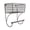 Gray, variant on DII Rustic Farmhouse Bathroom Decor, Metal Storage, Large Towel Bar, Black