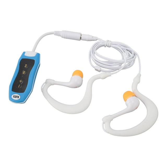 Lecteur MP3 Étanche, Matériau Premium, IPX8, Écouteurs Étanches, Design Hydrodynamique, Excellent Son, pour Natation Plongée Course