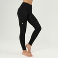 thumbnail image 6 of COMVALUE Workout Cargo Leggings for Women Hidden Scrunch Butt Lifting Leggings Gym Yoga Pants with Pockets (Black, XL), 6 of 9