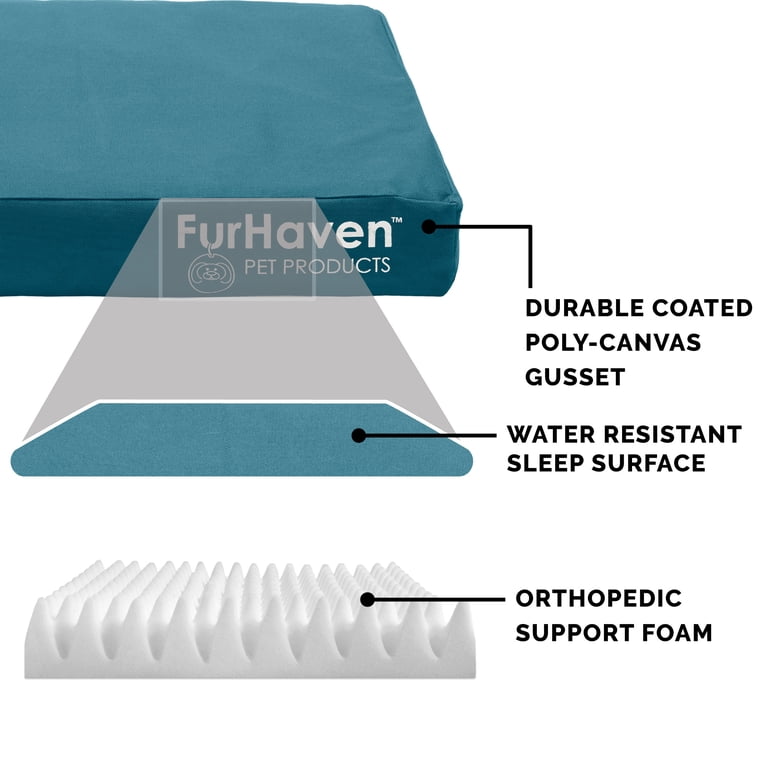 Furhaven Orthopedic Indoor/Outdoor Mattress Bed, Medium photo 8