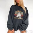 thumbnail image 1 of PVCS Women's Tops Winter Sun Printing Sweatshirt Pullover Tops, 1 of 8