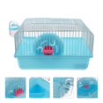 thumbnail image 3 of NUOLUX Hamster Cage Small Habitat Animal House Rat Supplies Hedgehog Habitat Castle Nest Pet Cages Dwarf Carrier, 3 of 6