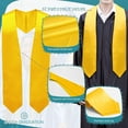 thumbnail image 5 of Endea Graduation Gold Graduation Stole, 5 of 6