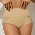 thumbnail image 3 of FAHXNVB Shapewear Panty for Women Seamless Body Shaper Panties Stretch High Waist Shaping Underwear Briefs, 3 of 7