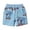 Sky Blue, variant on Toddler Baby Boy Cartoon Pattern Elastic Waist Shorts for Everyday Wear Summer Clothes (Pink, 6-7 Years)