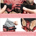 thumbnail image 4 of Peony Foldable Car Trash Can with Lid, Leak-Proof, and Hanging Storage Bag - Trash Can for Car and Car Trash Bin, 4 of 6