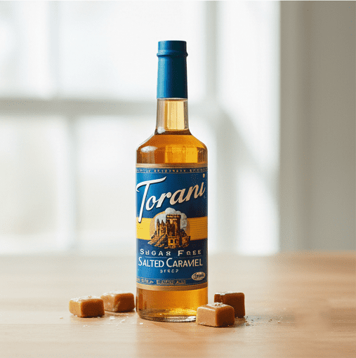 Torani Salted Caramel Sugar Free Syrup cs 12/750 ml