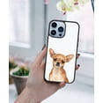 thumbnail image 5 of WIRESTER Soft Rubber Protector Cover Case for Apple iPhone 13 Pro Max 6.7" 2021 (NOT FIT iPhone 13 mini 5.4" 2021/iPhone 13 Pro 6.1" 2021/iPhone 13 6.1" 2021), Fawn Chihuahua Dog, 5 of 5