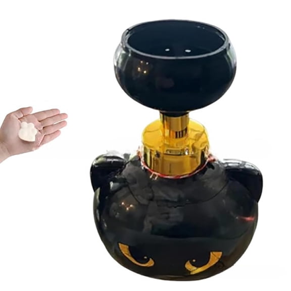 Cat Paw Foam Soap Dispenser, Cute Pawprint Soap Pump Bottle, Kitty Foaming Pump Bottle Creates Paw-Shaped Foam, Refillable For Bathroom & Kitchen, Cat Lovers Gift