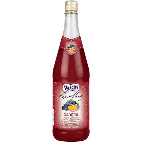 Welch's Sangria Sparkling Juice Cocktail, 25.4 Fl. Oz.