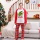 thumbnail image 5 of Family Matching Christmas Pajamas Outfits, Long Sleeve Printed Tops + Elastic Pants/Romper Sets (Men, 3XL), 5 of 5