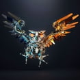 thumbnail image 2 of Vogacara Modelo de águila DIY, abundante detalle en cada paso de montaje, modelo de águila gerifalte, Kits de modelos de águila, juguete Juguetes de construcción, 2 of 6