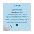 thumbnail image 4 of 1022501 jel HND WSH SEA MNR 34OZ Method Sea Minerals Scent antibactrial jel Hand Wash 34 oz (Pack of 4), 4 of 4