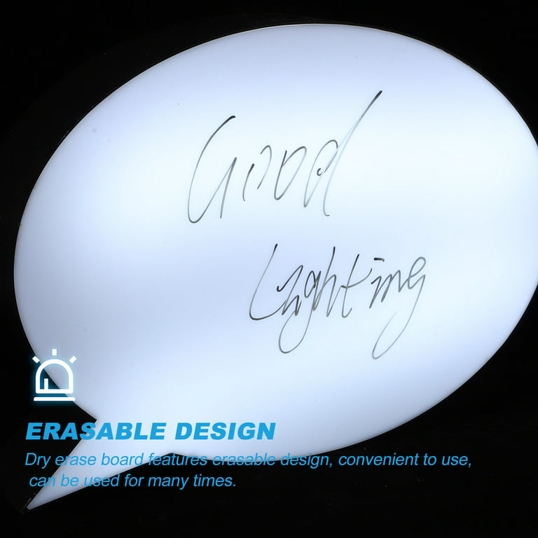 Light Up Dry Erase Board Cloud Message Board Cloud Dry Erase Board with Led  Light 
