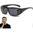 thumbnail image 1 of Infrared penetration glasses, night vision driving safety glasses, high protection glasses, retro classic sunglasses for men and women Tw, 1 of 5