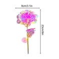 thumbnail image 3 of Color Changing LED Rose Light, 2 Pcs Artificial Flowers with Glittering Petals, Battery Operated Romantic Valentine's Day Gift for Her, Home Wedding Party Decoration, Anniversary Birthday Present, 3 of 7