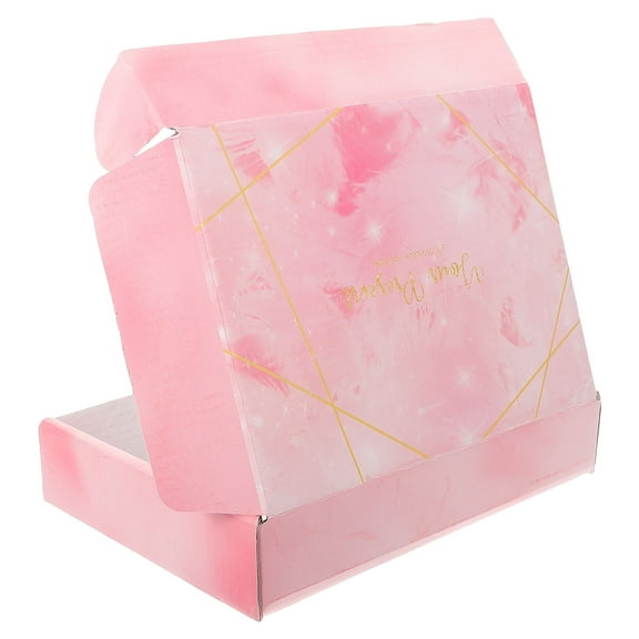 LABSERRON 1Set Pink Rectangular present Box For Women And Couples On Valentine S Day 11.4X6.3X2.0In