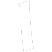 Genuine OE Toyota Black Out Tape (Right) - 75921-0C020