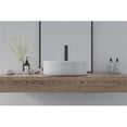 thumbnail image 6 of 16 in. Square White Finish Ceramic Bathroom Vanity Sink, 6 of 10