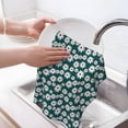 thumbnail image 6 of Sikiie Daisies Flowers Waffle Weave Kitchen Dish Cloth,Super Absorbent Kitchen Dish Towels 16*26 Inches for Dish Rags Washing Dishes, Drying Dishes, 6 of 7
