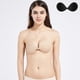 thumbnail image 2 of 2 Pairs Sticky Bras Adhesive Bra Strapless Bra Invisible Bra For Women Teen Girls, Black+beige, 2 of 5