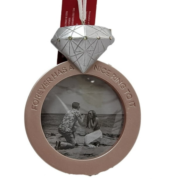 Hallmark Personalized Christmas Ornament 2020 YearDated, Diamond Ring