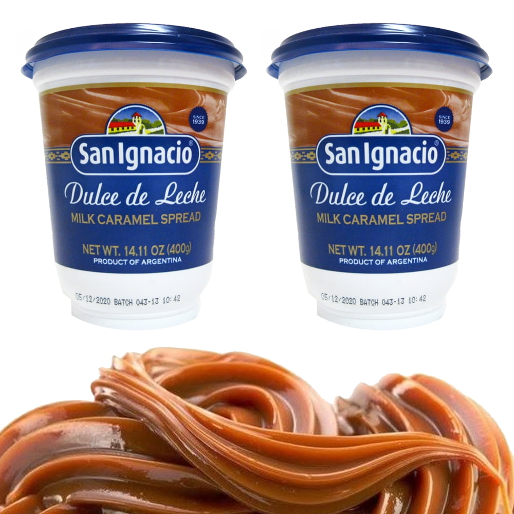 SAN IGNACIO Dulce de Leche Clasico 2 Jars 13.25 Lb Argentina Milk Caramel Spread