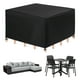 thumbnail image 1 of Cubierta para parrilla de gas Uxcell BBQ, 53" x 53" x 30" impermeable y resistente a la intemperie para parrilla de carbón de exterior [Negro], 1 of 1